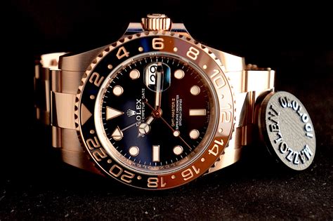 rolex gmt master oro rosa al polso|Rolex GMT.